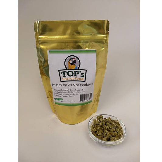 TOP's Parrot Pellets for All Size Hookbills, 4 lbs