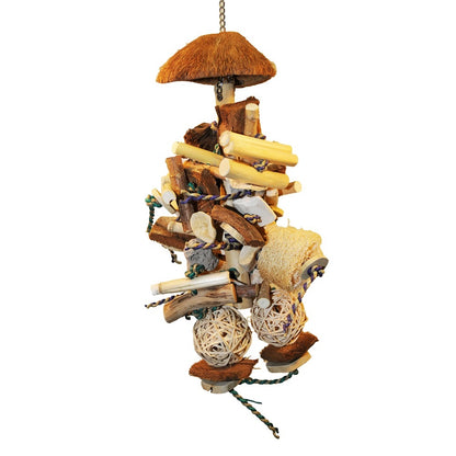 Java Wood Java Bush Bird Toy Large