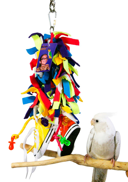 Birds LOVE Preening Shoes