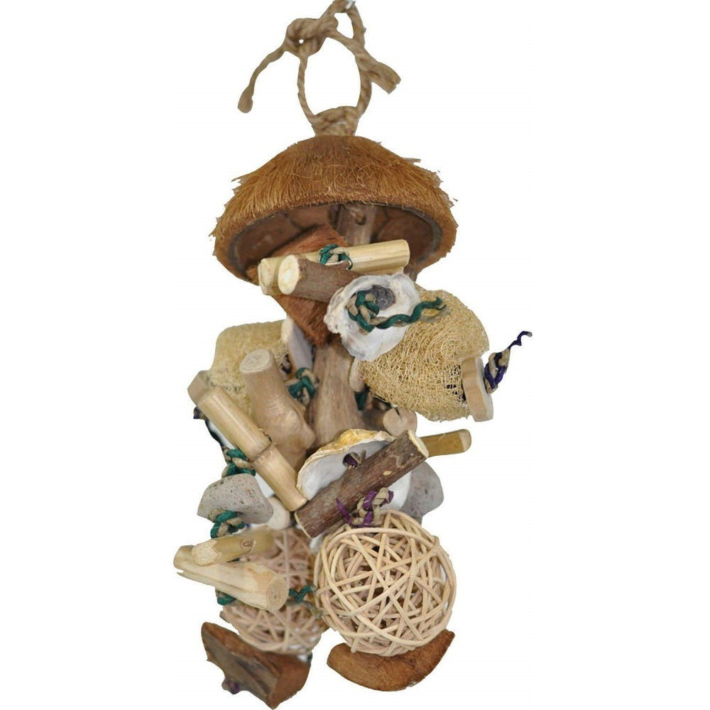 Java Wood Java Bush Bird Toy Large