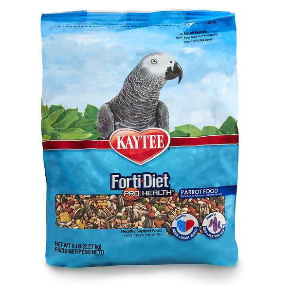 Kaytee Forti-Diet Forti Pro Health Parrot, 5 lbs