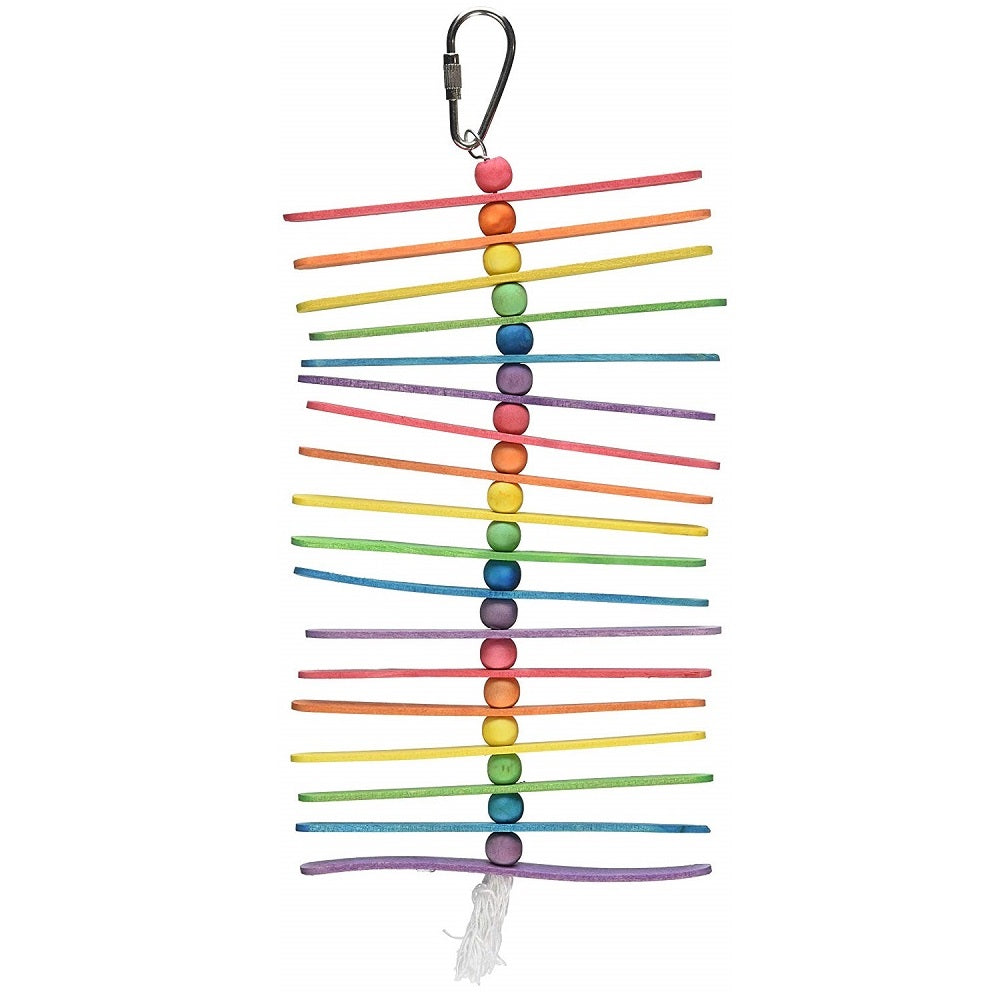 CAITEC Popsicle Sticks Bird Toy for Pet, Small