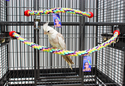 Birds LOVE Cotton Rope Perch, 3/4" x 32"