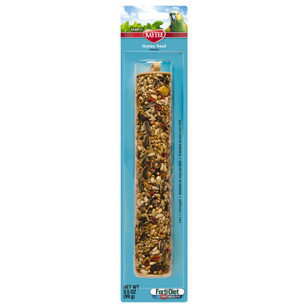 Kaytee Forti-Diet Parakeet Honey Treat Sticks, 3.5 oz - 1 Pack