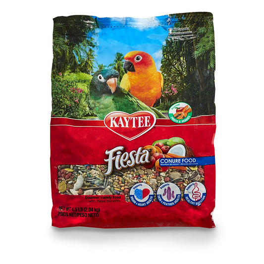 Kaytee Fiesta Conure Food, 4.5 lbs