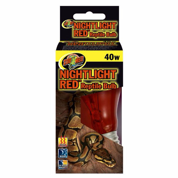 Nightlight Red Reptile Bulb, 40 watts