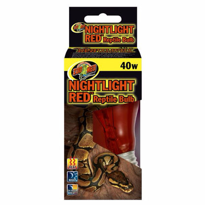 Nightlight Red Reptile Bulb, 40 watts
