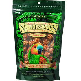 Lafeber's Nutri-Berries Tropical Fruit Parrot 10oz