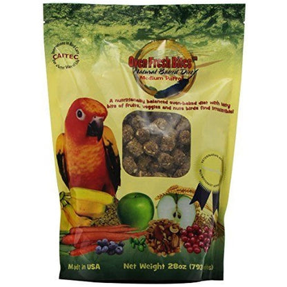 Oven Fresh Bites Baked Avian Diet -Medium Parrot, 28oz