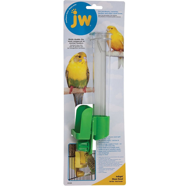 JW Pet Clean Seed Silo Bird Feeder