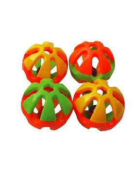 Happy Beaks Large Round Rattle Foot Toy