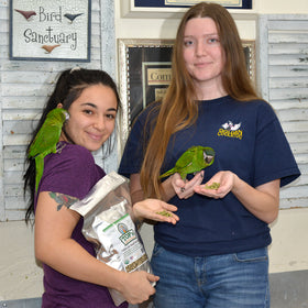 TOP's Parrot Food Bird Pellets for Small Hookbills - 10 lb - Non-GMO, Peanut Soy & Corn Free, USDA Organic Certified