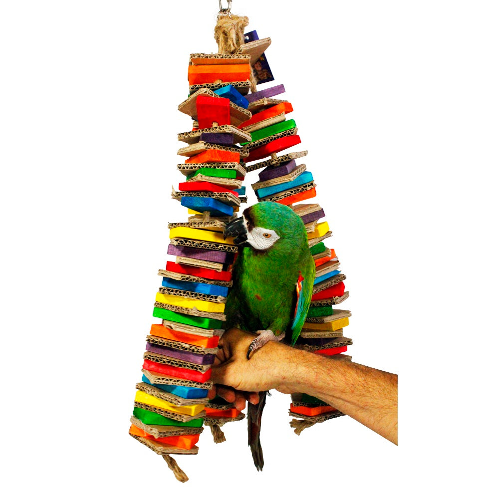 loving bird  BIRDS LOVE | Chew-Tastic Triple Tower | Golden Cockatoo