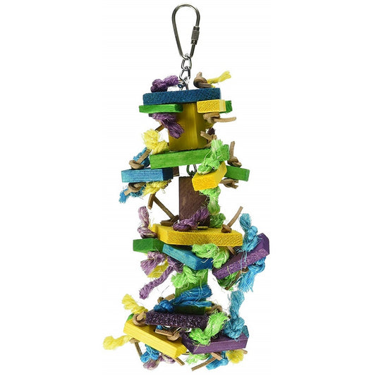 Caitec Bird Toy Mini Knots n Blocks, Small