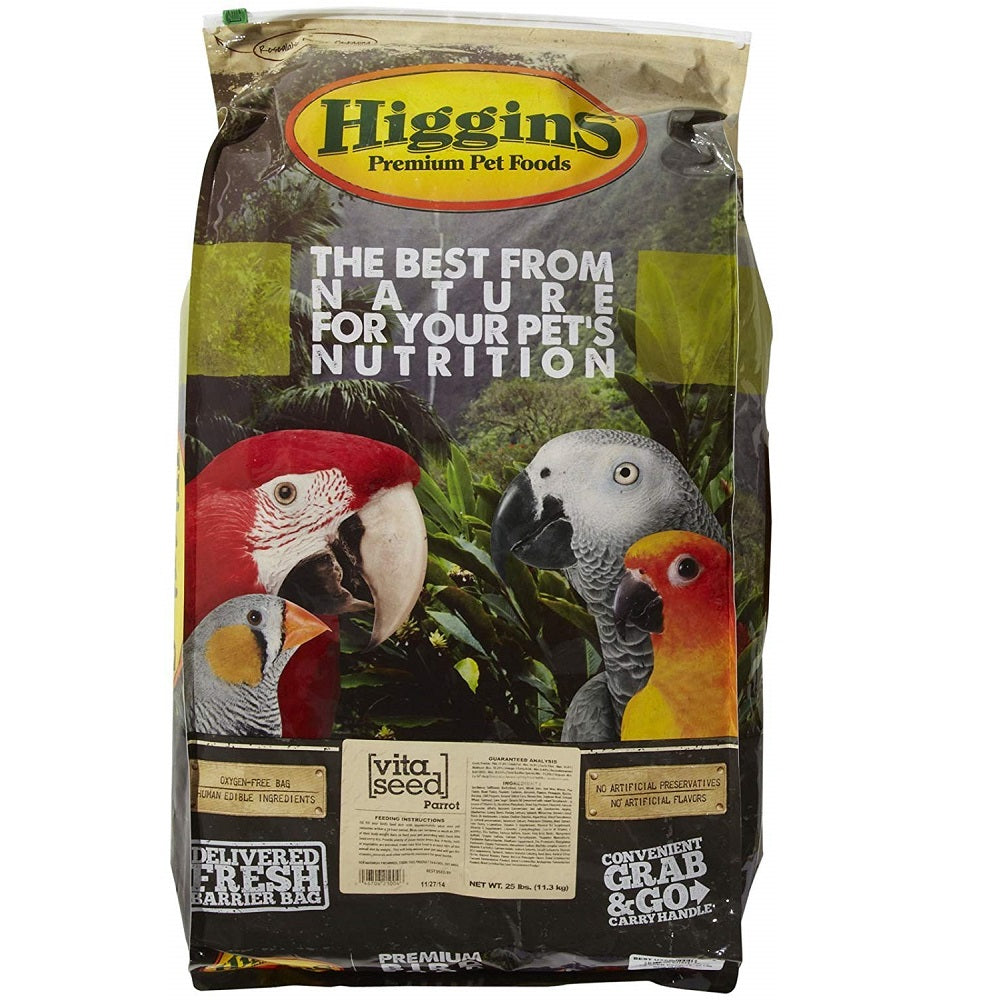 HIGGINS Vita Seed Parrot Blend, 25 lbs Golden Cockatoo