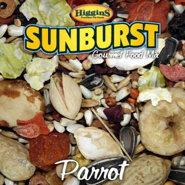 Higgins Sunburst Bird Food for Parrots, 25 lbs