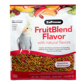 Zupreem FruitBlend Diet for Medium Birds, 2 lbs