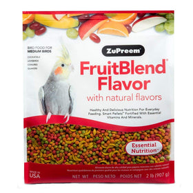 Zupreem FruitBlend Diet for Medium Birds, 1 lb