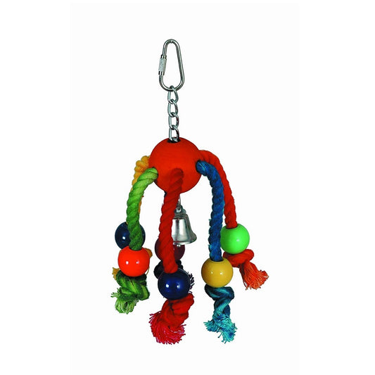 Ball with Rope and Bell Small