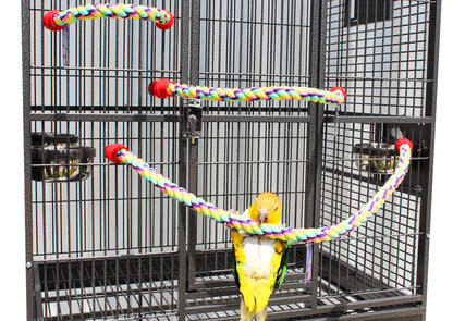 Birds LOVE Cotton Rope Perch, 3/4" x 32"