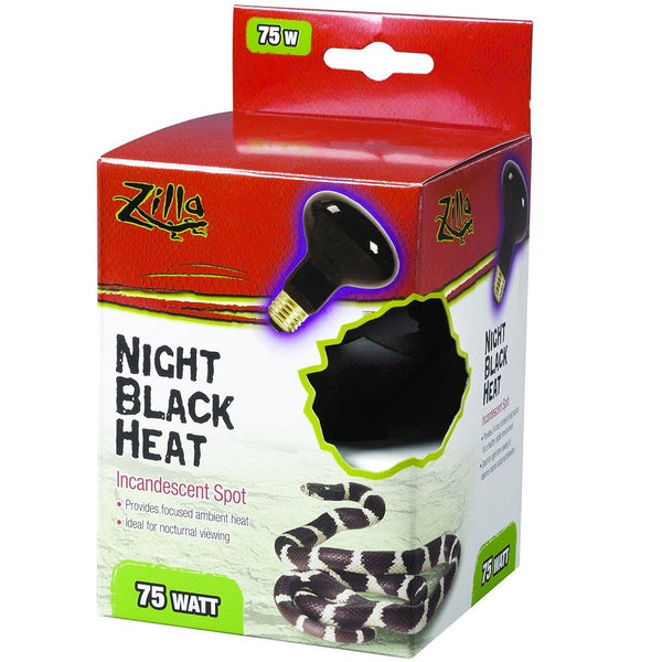 Zilla Night Black Heat Bulb Boxed 75 Watts