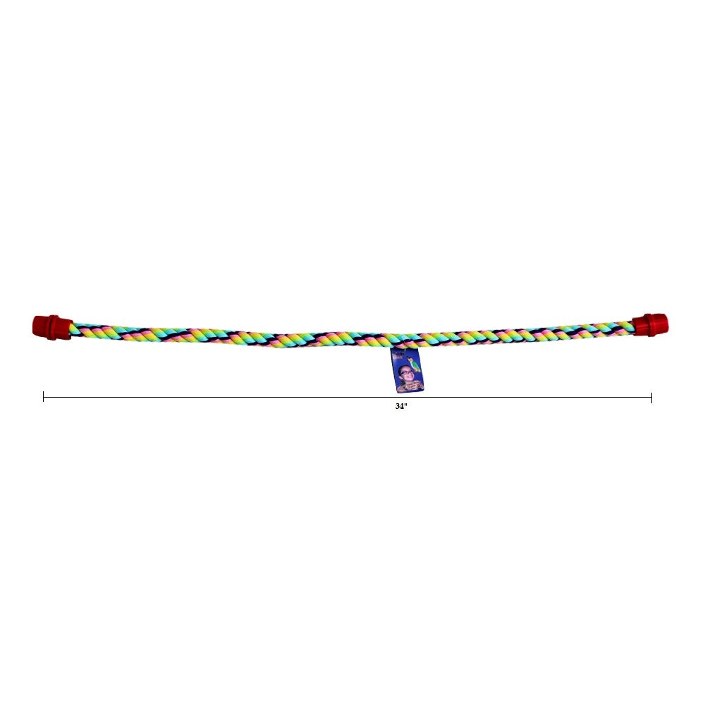 Birds LOVE Cotton Rope Perch, 3/4" x 32"