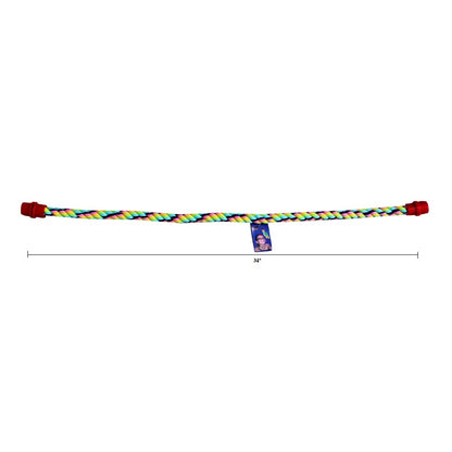Birds LOVE Cotton Rope Perch, 3/4" x 32"