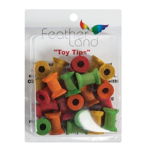 Wood Spools, 24pc/pk