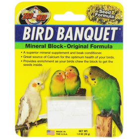 Zoo Med Bird Banquet Veggie Mineral Treat, Small