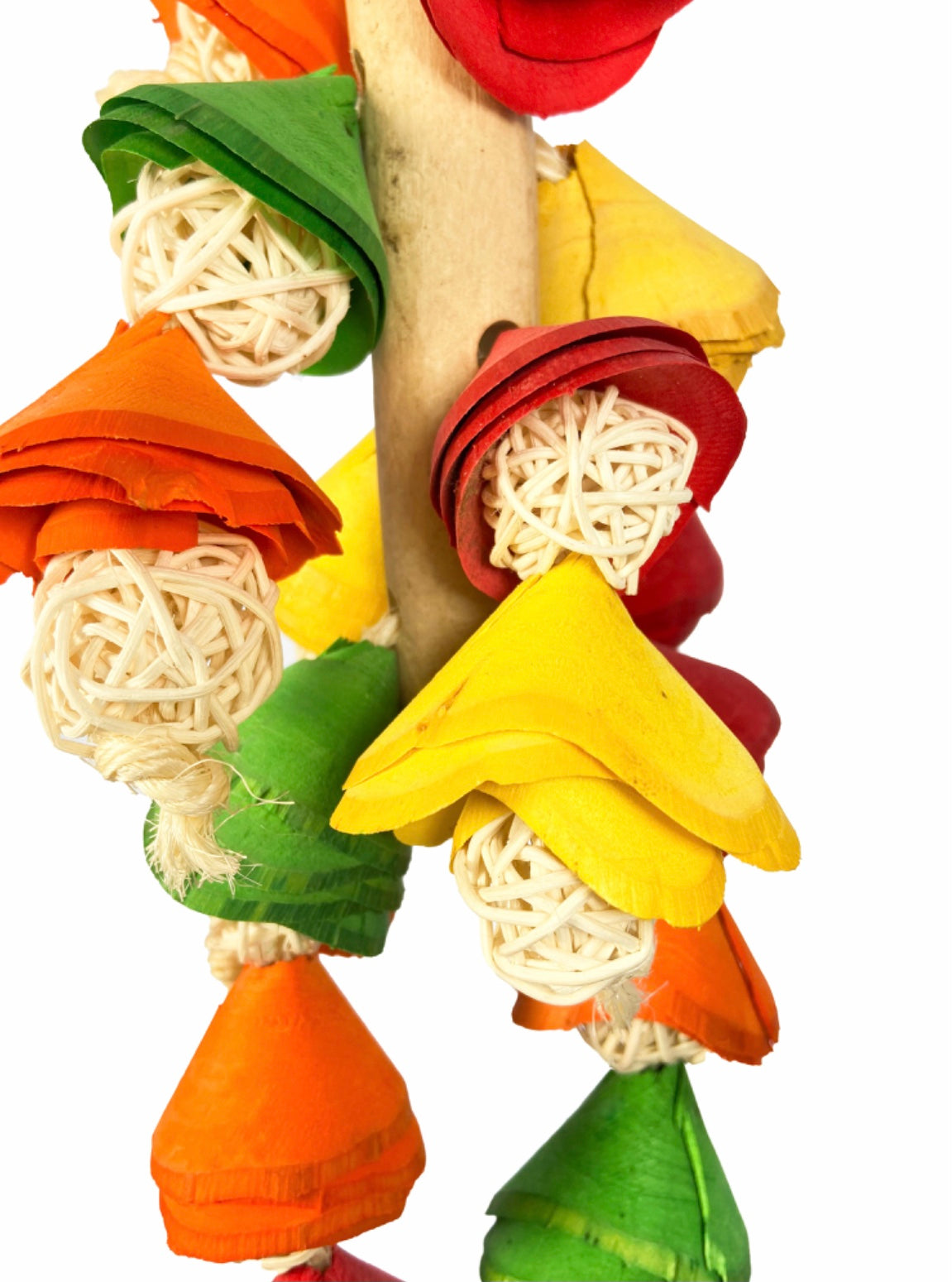 Birds LOVE Tulip Rain Parrot Toy