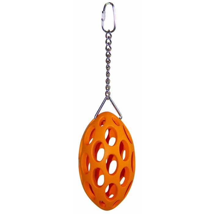 Jw pet company Insight Nutcase Rubber Parrot Toy