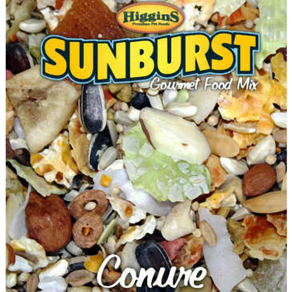 Higgins Sunburst Gourmet Food Mix for Conures, 25 lbs