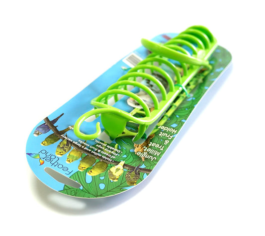 Plastic Millet Treat & Fruit Holder
