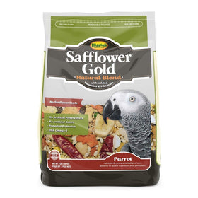 Higgins Safflower Gold Natural Food Mix for Parrots, 3 lbs