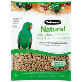 Zupreem Natural for Parrots & Conures, 1 lb