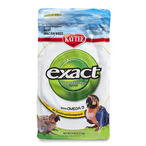 Kaytee Exact Exact Hand Feeding Formula for Baby Macaws, 5 lbs