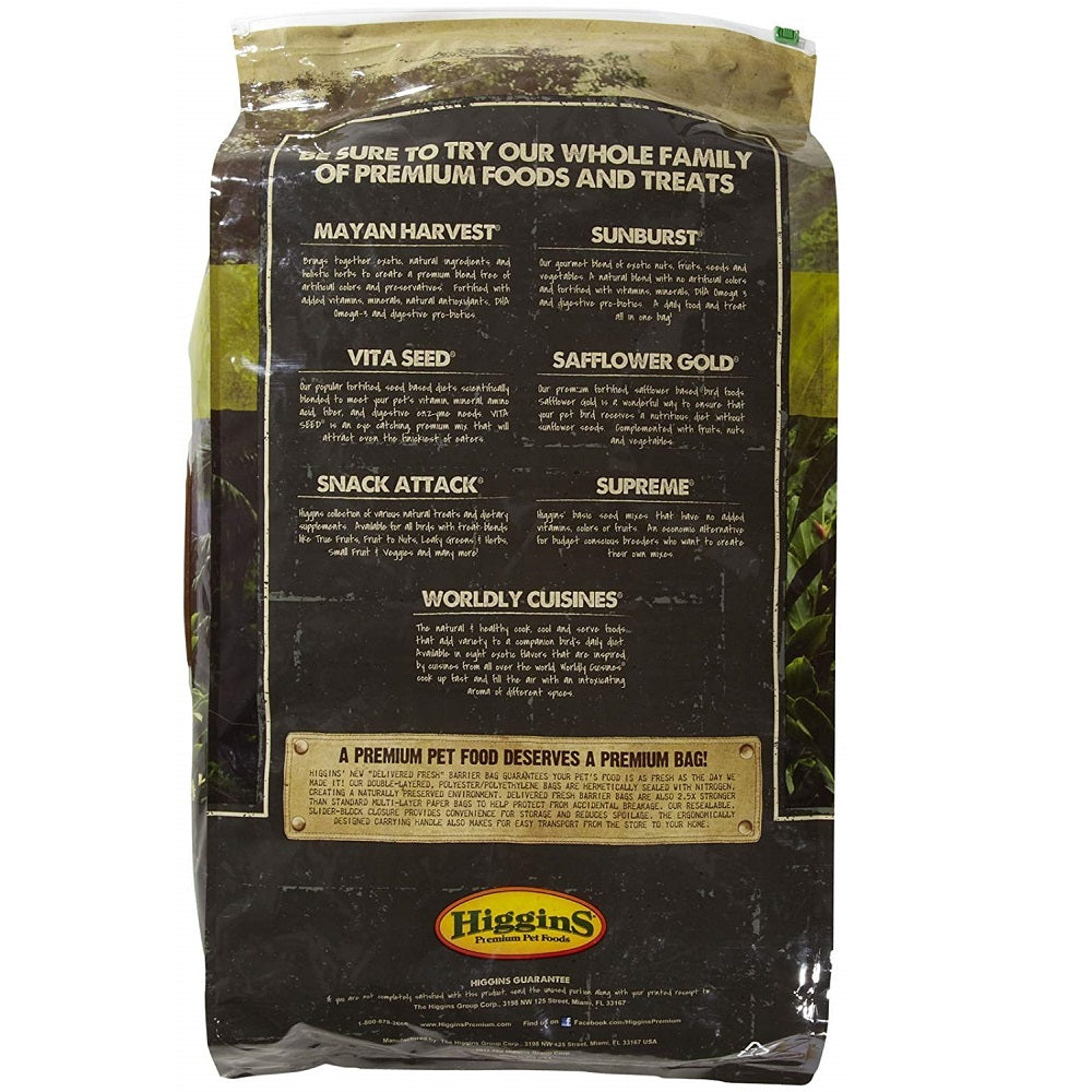 Higgins Vita Seed Parrot Blend, 25 lbs
