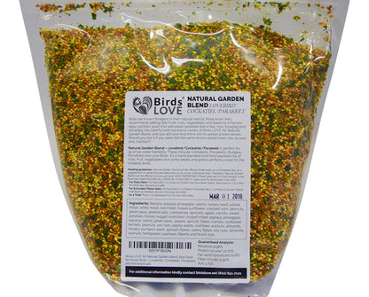 Bird's LOVE All Natural Garden Blend Small, 4 lbs