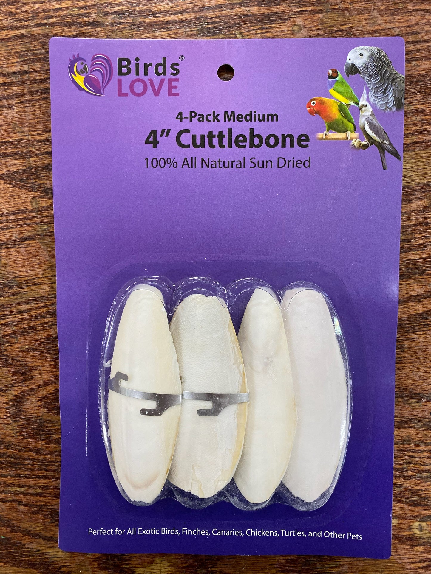 CUTTLEBONE 4IN 4PK