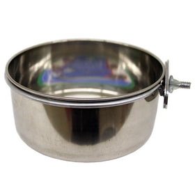 Stainless Steel Coop Cup w/ Clamp, 10 oz