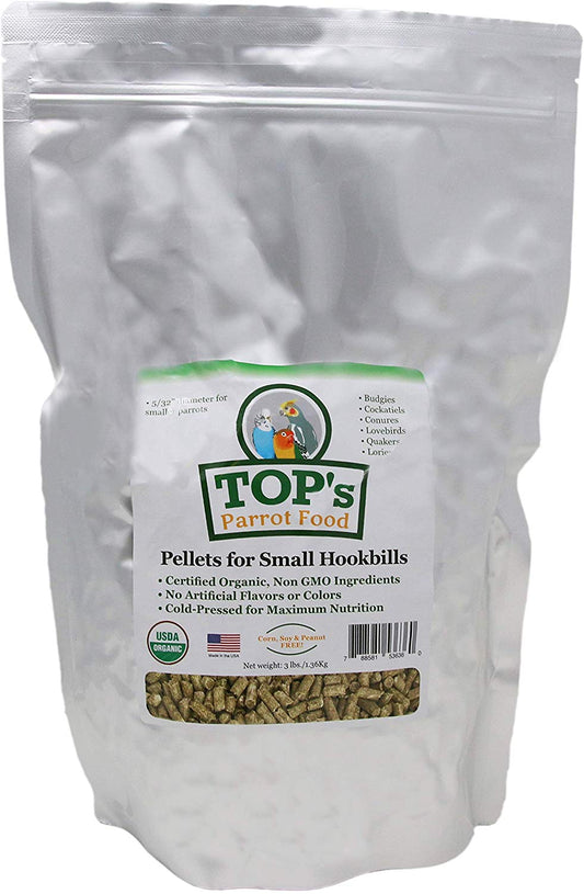 TOP's Small Parrot Pellets, 4 lbs