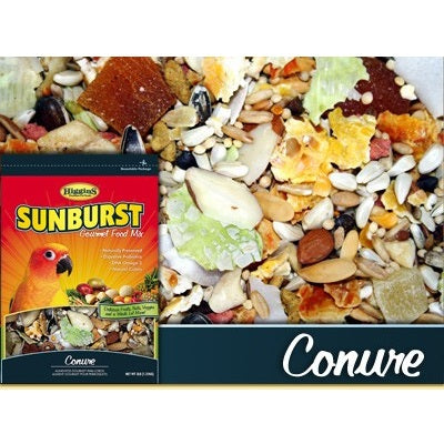 Higgins Sunburst Gourmet Food Mix for Conures, 3 lbs