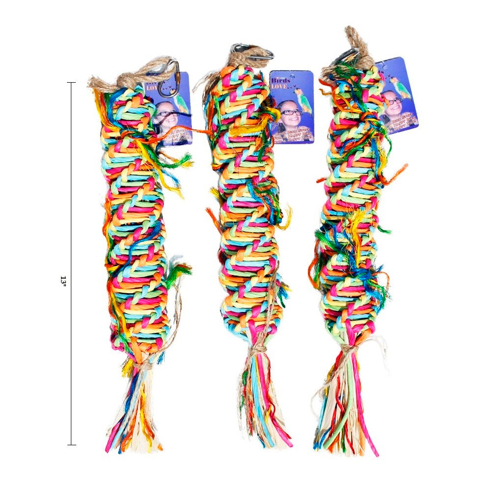 Birds love Twisted Paper Tornado for Medium Birds
