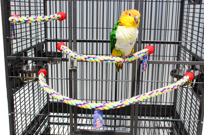 Birds LOVE Cotton Rope Perch, 3/4" x22"