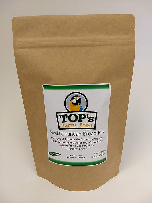 TOP's Organic and GMO-Free on All Tops Listing Titles Mediterranean Bread Mix