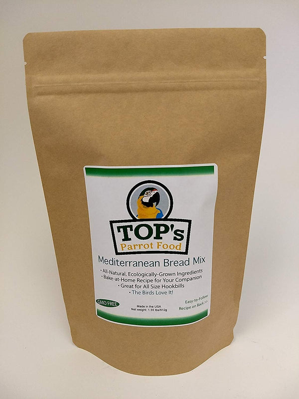 TOP's Organic and GMO-Free on All Tops Listing Titles Mediterranean Bread Mix
