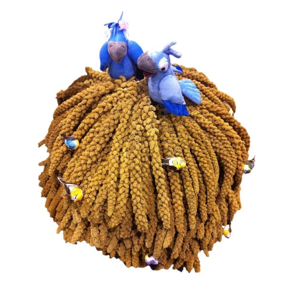 Nemeth Farms Worlds Freshest Spray Millet The Original Bird Treat and Supplement for All Pet Birds Especially Parakeets, Cockatiels, Lovebirds and Finches