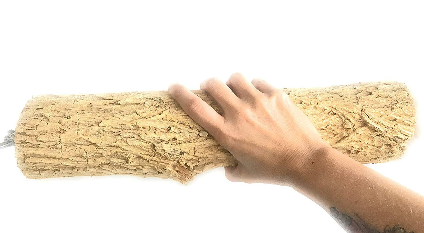 Birds LOVE Bottlebrush Wood Bird Cage Perch