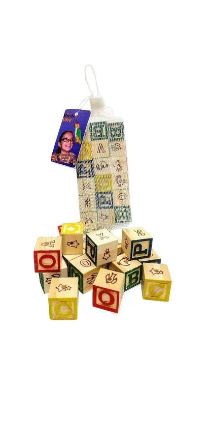 SM ABC Blocks 3/4in 30pc