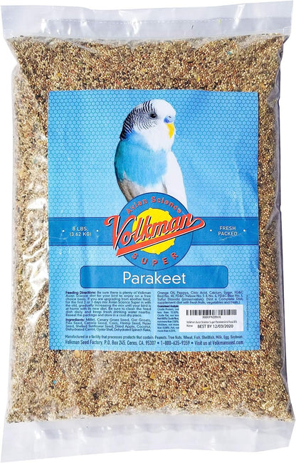 Volkman Avian Science Super Parakeet Bird Food 4lb